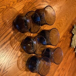 Set of 6 vintage Libbey Apollo juice glasses